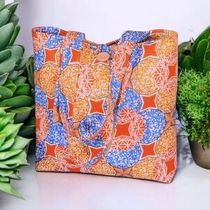 Colorful Geometric Tote Bag